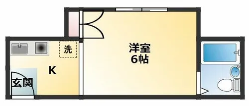 三恵ハイツ【1階】の間取り