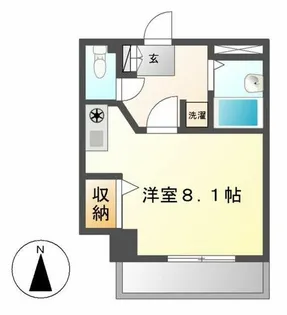 グレイス吹上【604号室】の間取り