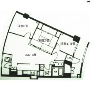 ドムス富岡Ⅱ【7階】の間取り