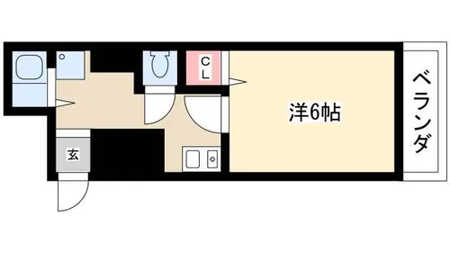 VIVIAN尾頭橋【7階】の間取り