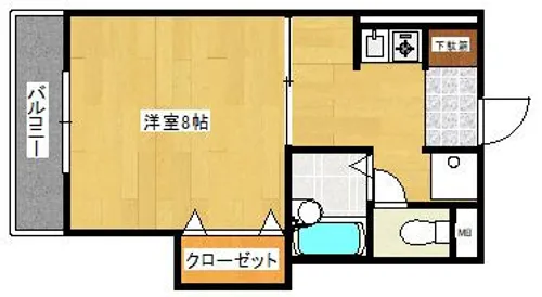 サンシャイン田代2【308号室】の間取り