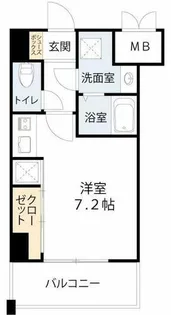 1Rの間取り画像