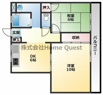 山本マンション【3階】の間取り