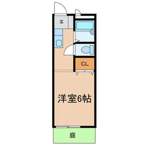 ファミール小木【1階】の間取り