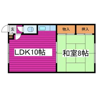 札新マンション【7号室】の間取り