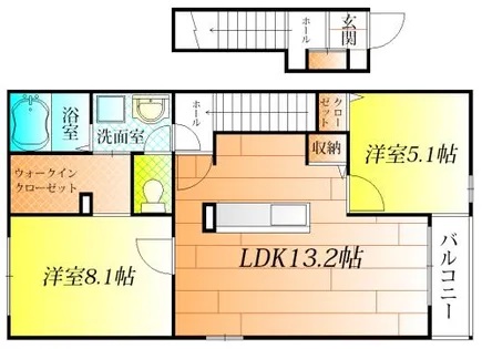 セイバリーブリーズ【2階】の間取り