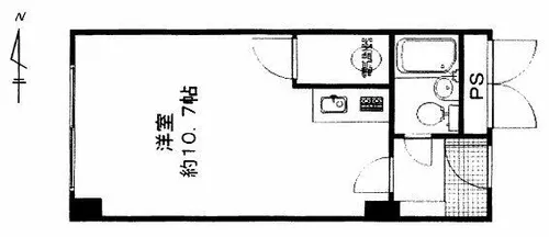 フラーテ札幌【8階】の間取り