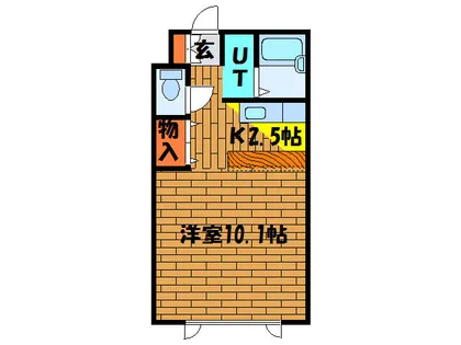 工藤マンション【103号室】の間取り