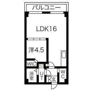 札幌グランドマンション【505号室】の間取り