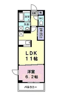 ルミエール西洞院【3階】の間取り
