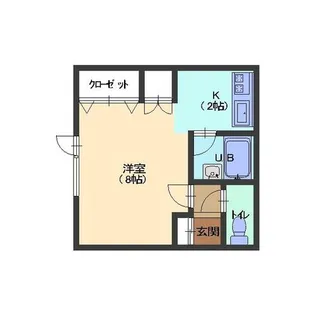 エクセルハイム【106号室】の間取り