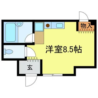 パークヒルズ千代田【401号室】の間取り