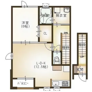 CS TOKURA【203号室】の間取り