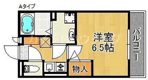 ロワール HINENO【1階】の間取り