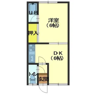 イズミハイツ【11号室】の間取り