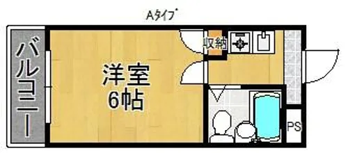 グランソシエ我孫子【3階】の間取り