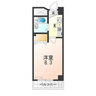 ジュンナインビル【10階】の間取り