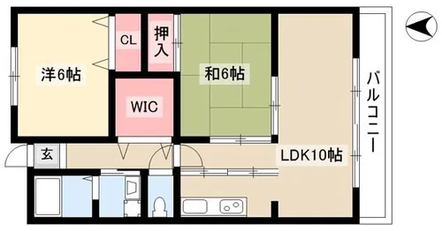 正和マンション【2階】の間取り