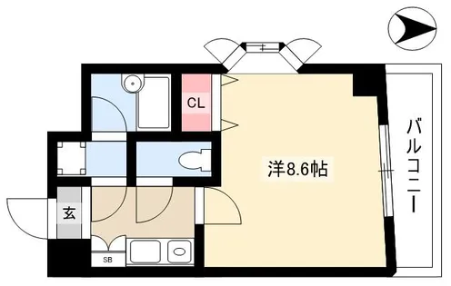 シティライフ本郷【5階】の間取り
