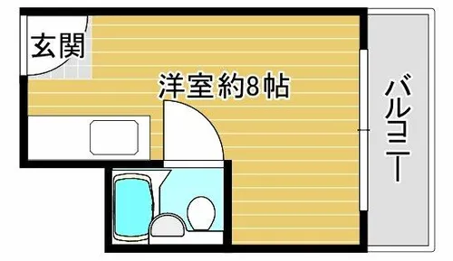 サンシャイン狭山【3階】の間取り