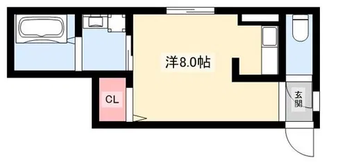 浄心プレイス【202号室】の間取り