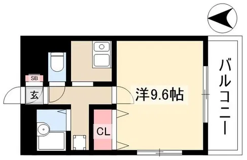 大林ハウス【2階】の間取り