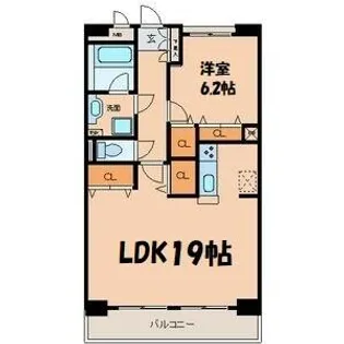 Enchante泉【8階】の間取り