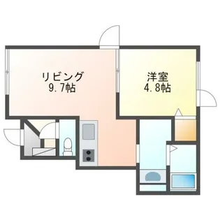 ドミール【101号室】の間取り