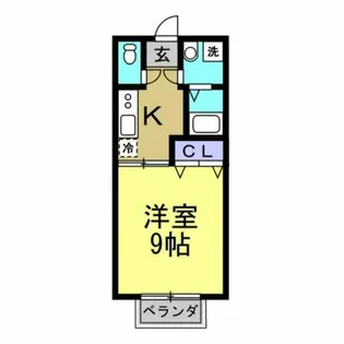 ラ・ヴィータ【1階】の間取り