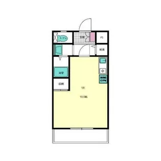 ノース・メゾン・ラ・コリンA棟【2H号室】の間取り