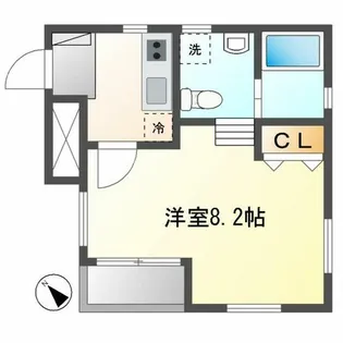 リンデンバウムJ5 B棟(WEST)【3階】の間取り