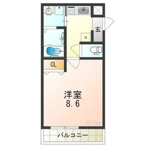フジパレス堺鳳南【2階】の間取り