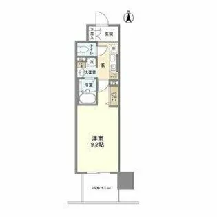 ハイラインⅢ【2階】の間取り
