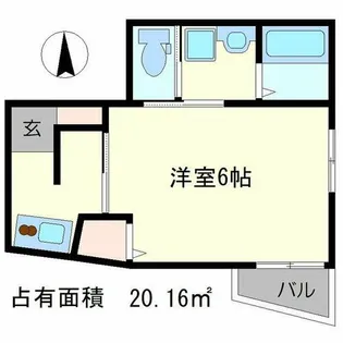 おーりとーりIII【3階】の間取り