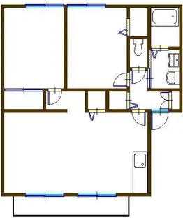 プランドールMITANI【2階】の間取り