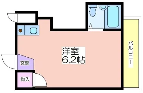 ディノ玉出【5階】の間取り