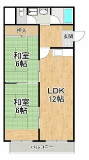 ラポール百舌鳥【3階】の間取り