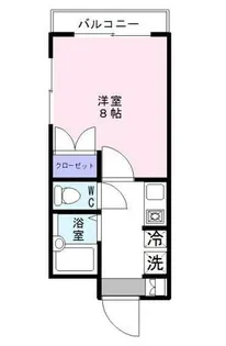 リバティライフ【205号室】の間取り