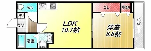 G-SQUARE【2階】の間取り