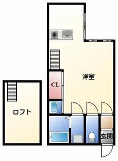 アコテパリジェンヌ【3階】の間取り