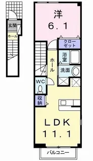 イマージュ【2階】の間取り
