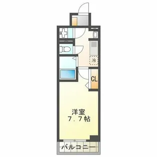 STATIONCOURT SOUTH【5階】の間取り