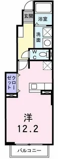 パルティール妙法寺Ⅱ【1階】の間取り