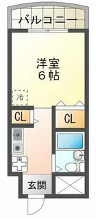 メゾンUQ【3階】の間取り