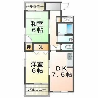 164ビル【3階】の間取り