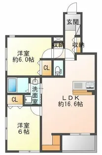 ワコーレヴィアーノ垂水霞ヶ丘【3階】の間取り
