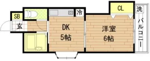 ARCO NORTH(アルコノース)(旧車屋ハイツ)【3階】の間取り