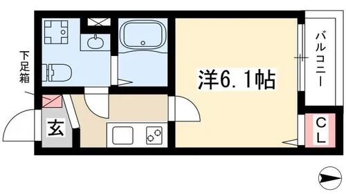 Arvita みずほ【1階】の間取り