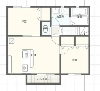 クラナス【2階】の間取り