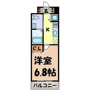 ラヴィアンローズ【3階】の間取り